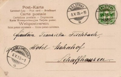 Balsthal (5.5.1905)
