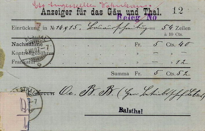 Balsthal (8.7.1907)